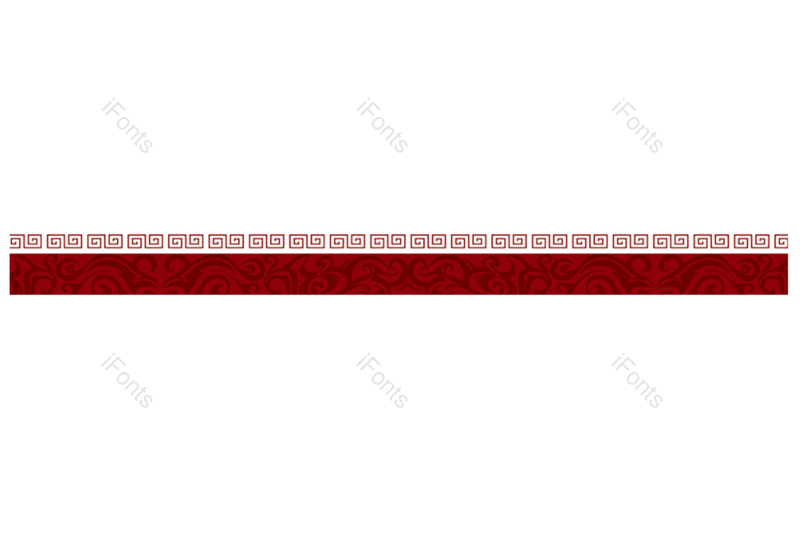 花纹图片,窗花元素,中式PNG,装饰框免抠素材